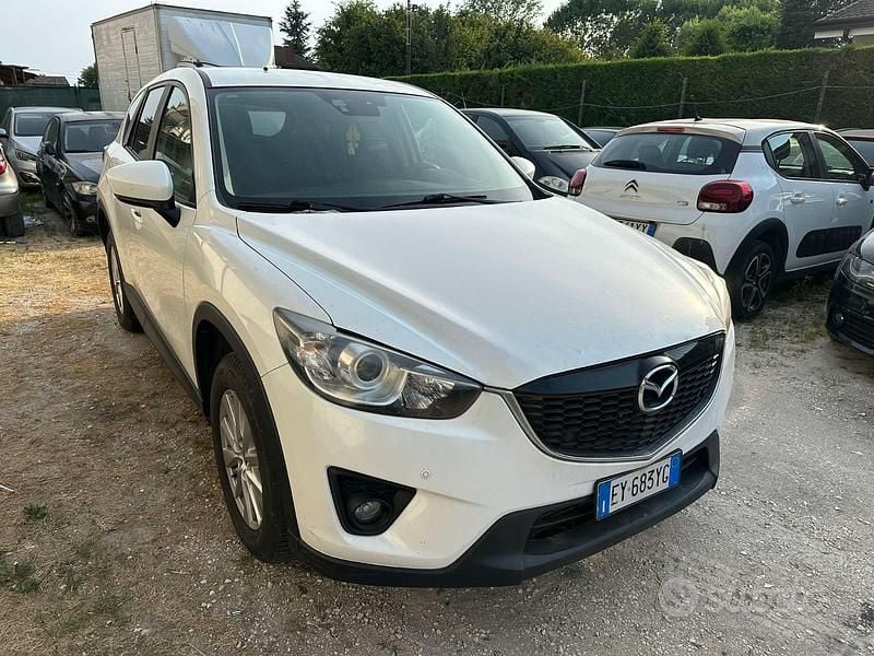 Usata Mazda CX-5 150 CV (110 kW) 2015 Bianco SUV