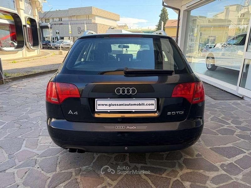 Usata Audi A4 Ambiente 140 CV (102 kW) 2007 Nero Station wagon