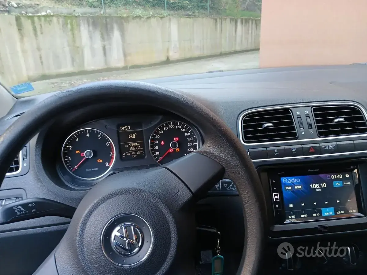 Usata VW Polo 69 CV (50 kW) 2012 Nero Utilitaria