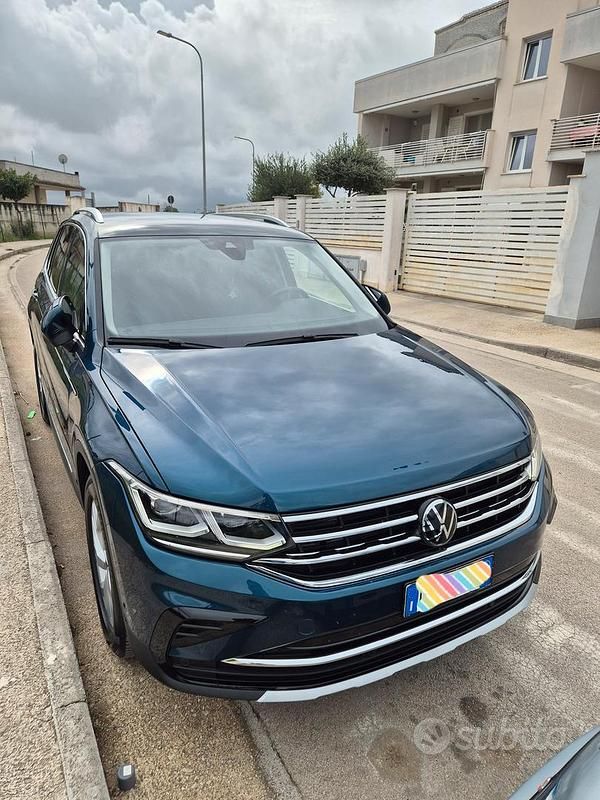 Usata VW Tiguan 150 CV (110 kW) 2023 Blu SUV