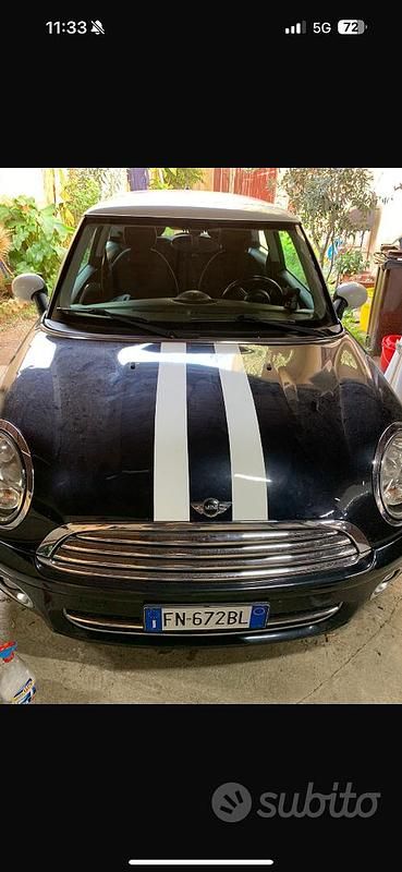 Usata Mini Cooper 112 CV (82 kW) 2011 Blu Utilitaria