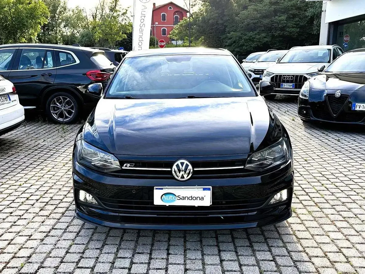 Usata VW Polo Sportline 95 CV (69 kW) 2019 Nero Utilitaria