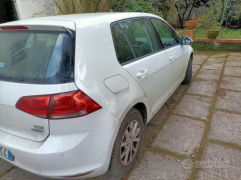 Usata VW Golf VII 90 CV (66 kW) 2016 Bianco Berlina