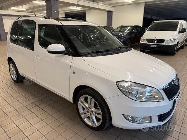 Usata Skoda Roomster Ambition 75 CV (55 kW) 2013 Bianco Monovolume