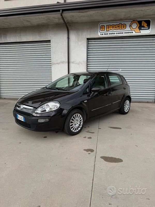 Usata Fiat Punto Evo 75 CV (55 kW) 2012 Nero Utilitaria