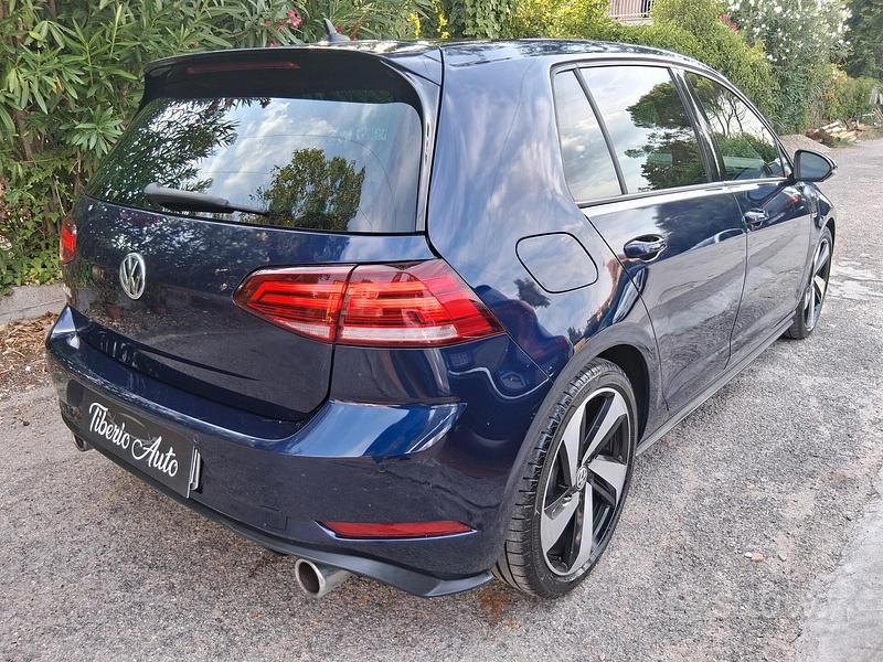 Usata VW Golf GTI 245 CV (180 kW) 2019 Blu Berlina