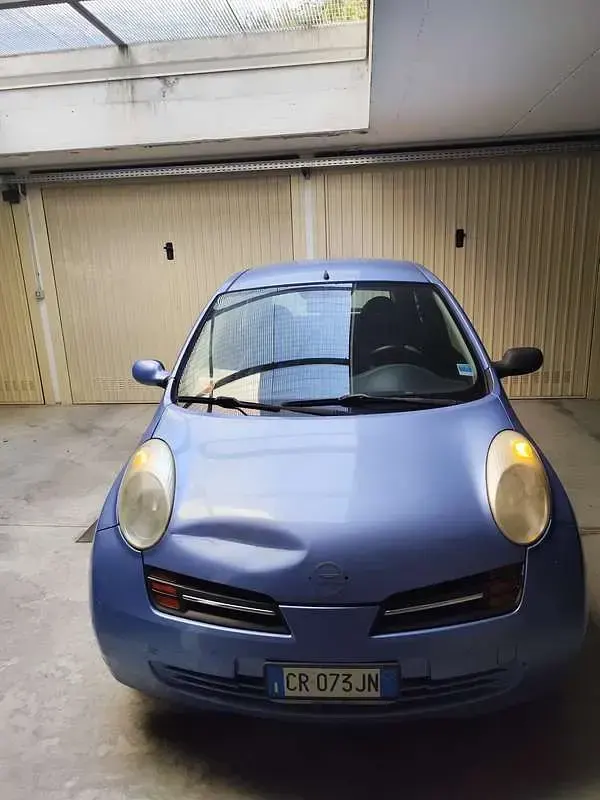 Usata Nissan Micra Acenta 80 CV (58 kW) 2004 Blu/azzurro Utilitaria