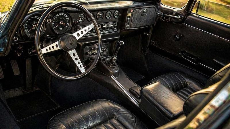 Usata Jaguar E-Type 272 CV (200 kW) 1970 Blu/azzurro Coupé