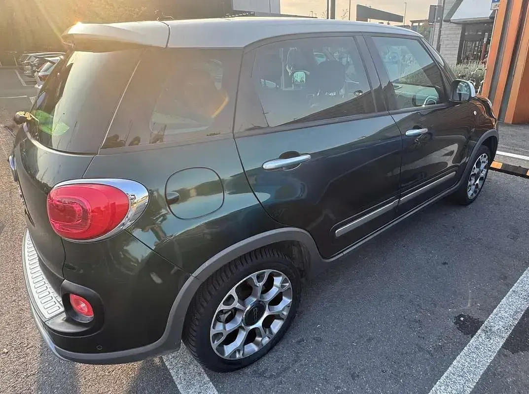 Usata Fiat 500L Trekking 120 CV (88 kW) 2014 Verde Monovolume