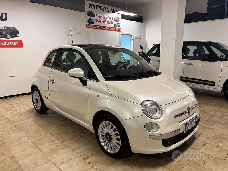 Usata Fiat 500 69 CV (50 kW) 2008 Bianco Berlina