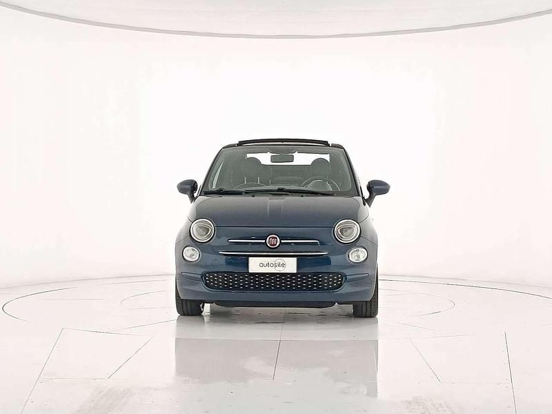 Usata Fiat 500C Lounge 69 CV (50 kW) 2020 Blu dipinto di blu met Cabrio