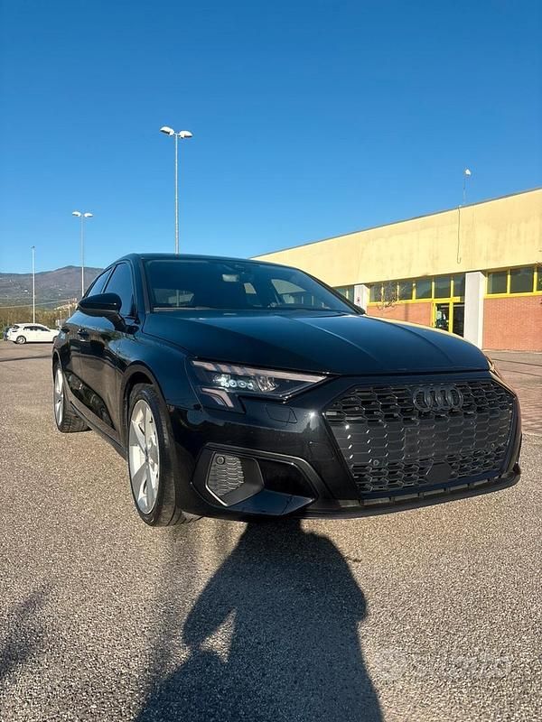 Usata Audi A3 S-Line 150 CV (110 kW) 2020 Nero Berlina