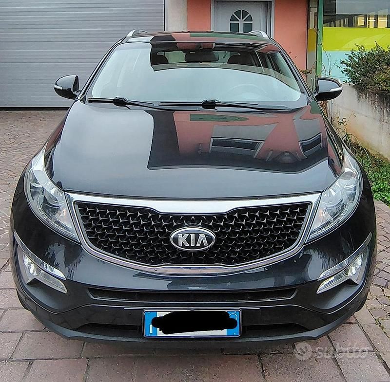 Usata Kia Sportage 116 CV (85 kW) 2015 Nero SUV