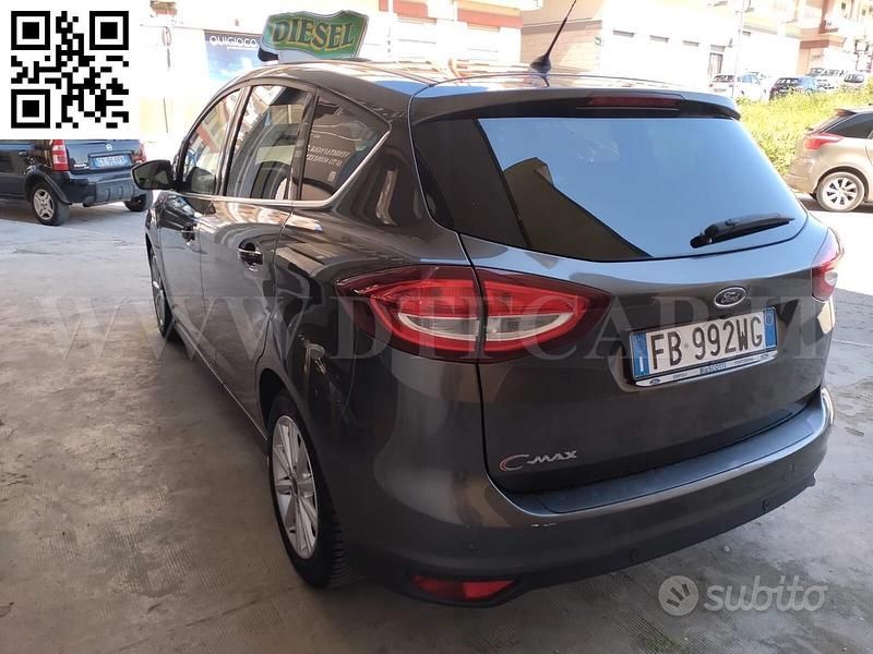 Usata Ford C-MAX Titanium 120 CV (88 kW) 2015 Grigio Monovolume