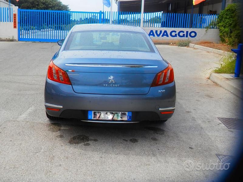 Usata Peugeot 508 Allure 163 CV (119 kW) 2014 Grigio Berlina