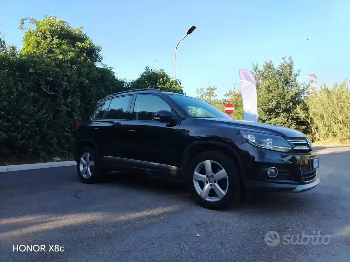Usata VW Tiguan 110 CV (80 kW) 2012 Nero SUV