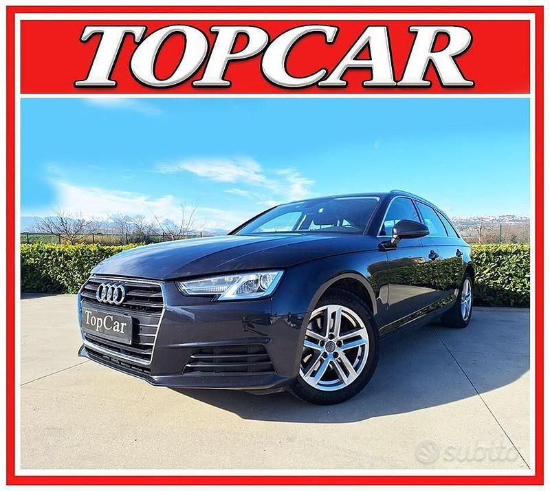 Usata Audi A4 S-Line 150 CV (110 kW) 2018 Nero Station wagon