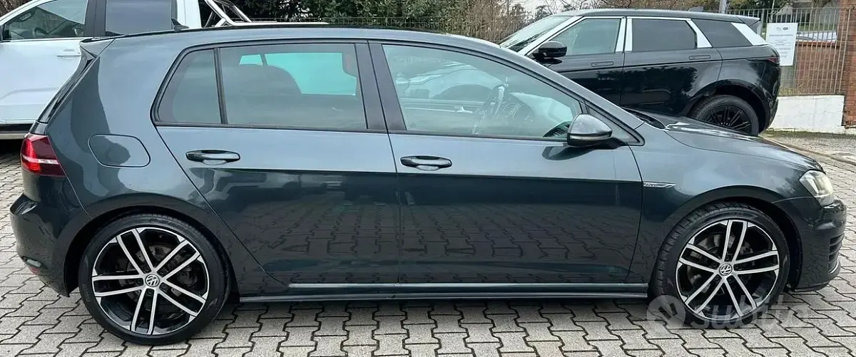 Usata VW Golf VII GTD 184 CV (135 kW) 2017 Grigio Berlina