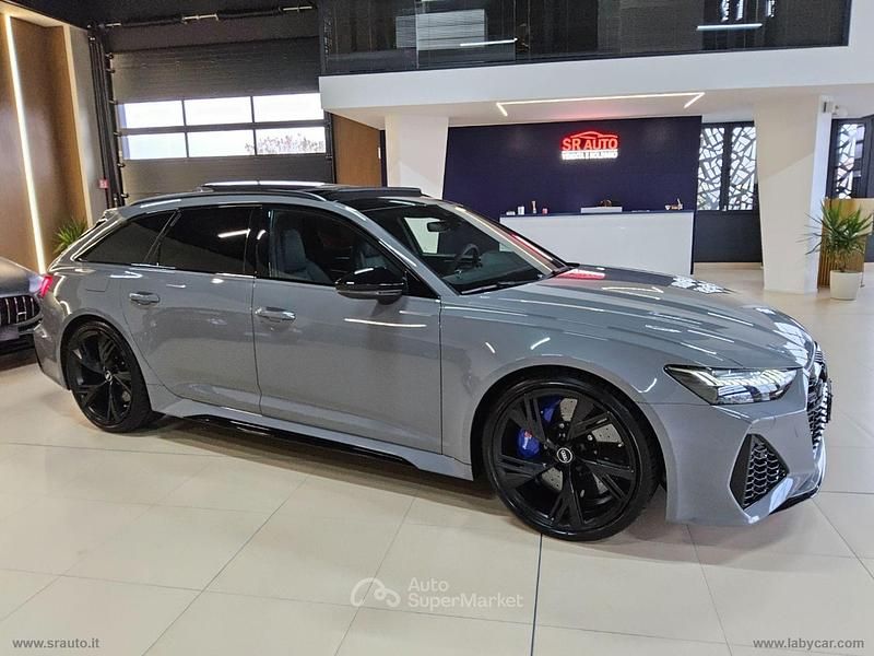 Usata Audi RS6 600 CV (441 kW) 2020 Grigio Station wagon