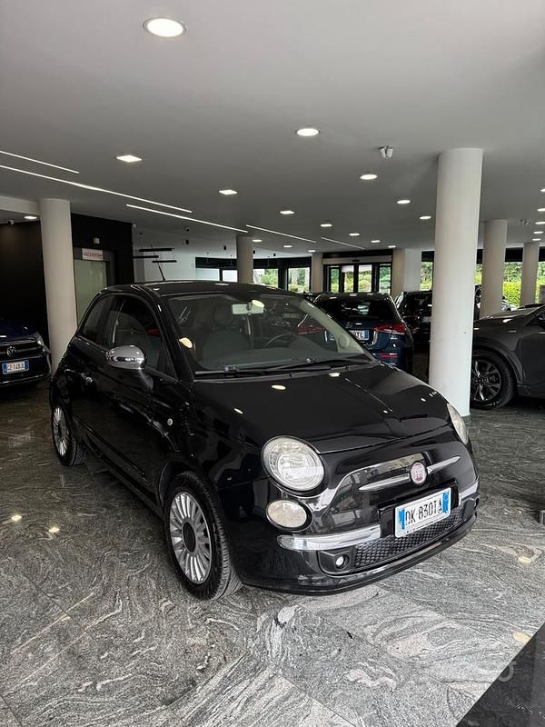 Usata Fiat 500 Lounge 75 CV (55 kW) 2008 Nero Berlina