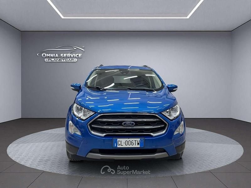 Usata Ford Ecosport Titanium S 125 CV (91 kW) 2022 Blu/azzurro SUV