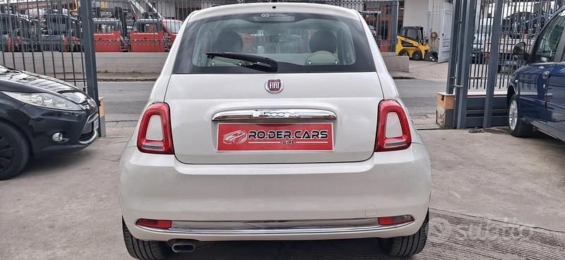 Usata Fiat 500 Lounge 70 CV (51 kW) 2016 Bianco Utilitaria
