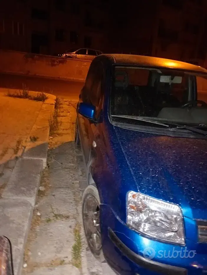 Usata Fiat Panda 2005 Bluazzurro Utilitaria