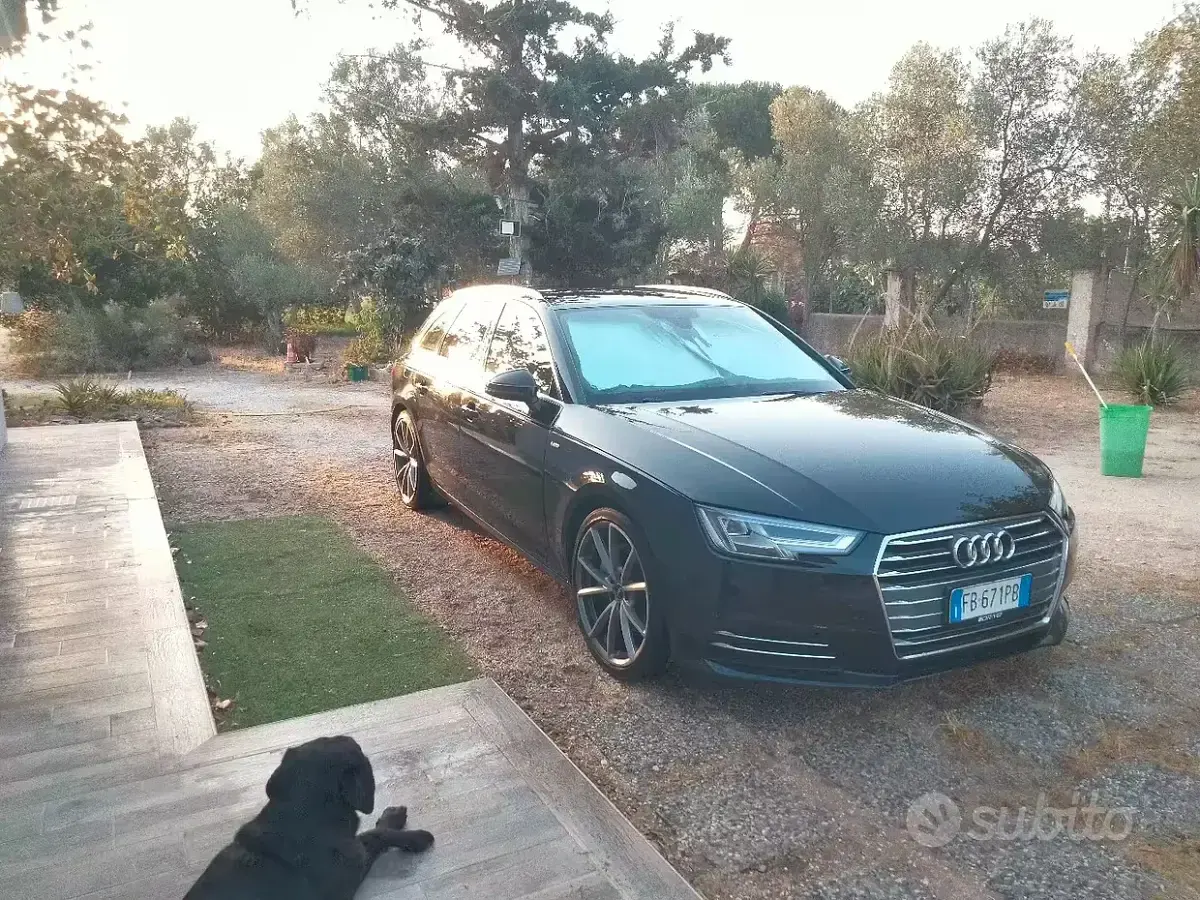 Usata Audi A4 S-Line 190 CV (139 kW) 2015 Nero Station wagon