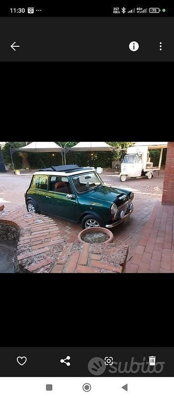Usata Mini 1300 1995 Verde Utilitaria