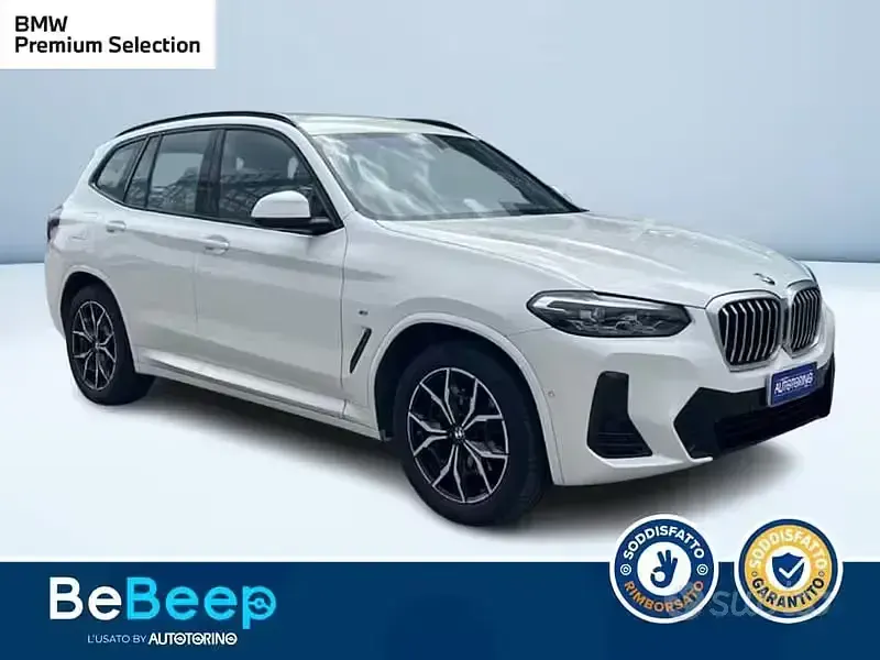 Usata BMW X3 M Sport 190 CV (139 kW) 2023 Bianco pastello SUV