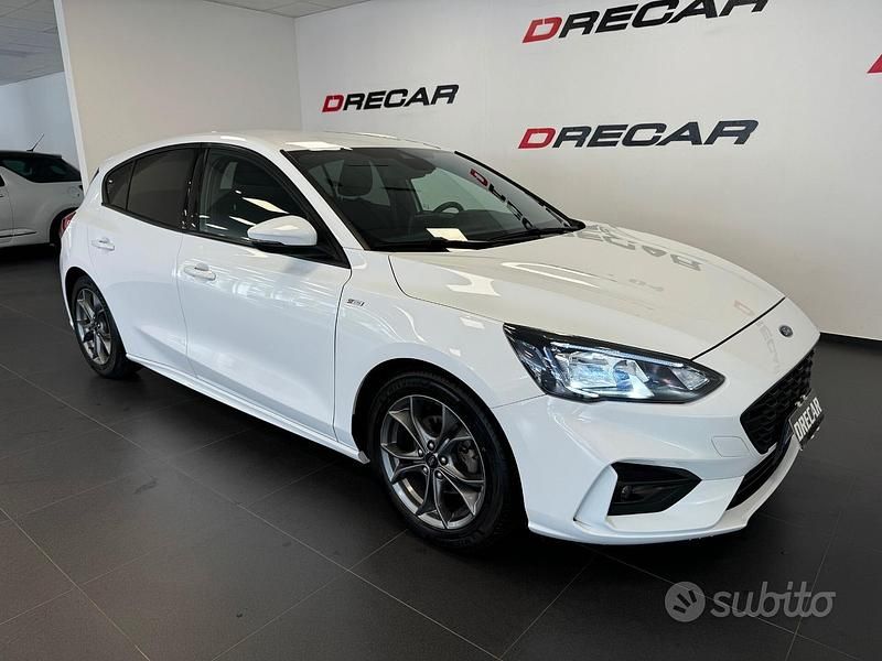 Usata Ford Focus ST-Line 125 CV (91 kW) 2020 Bianco Berlina