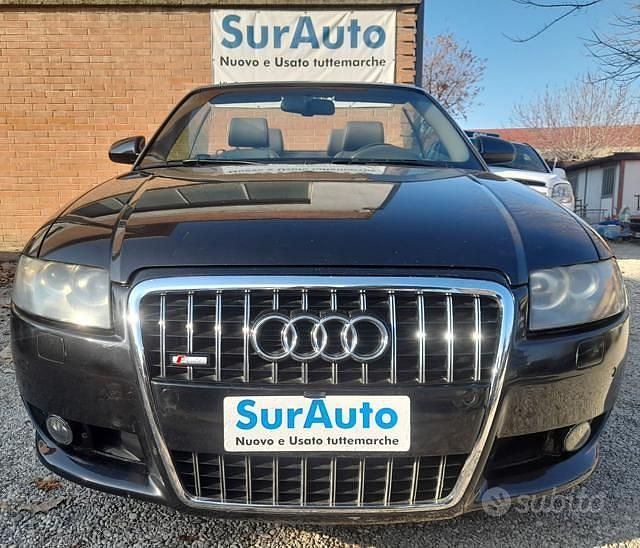 Usata Audi A4 Cabriolet 163 CV (119 kW) 2003 Nero(met.) Cabrio
