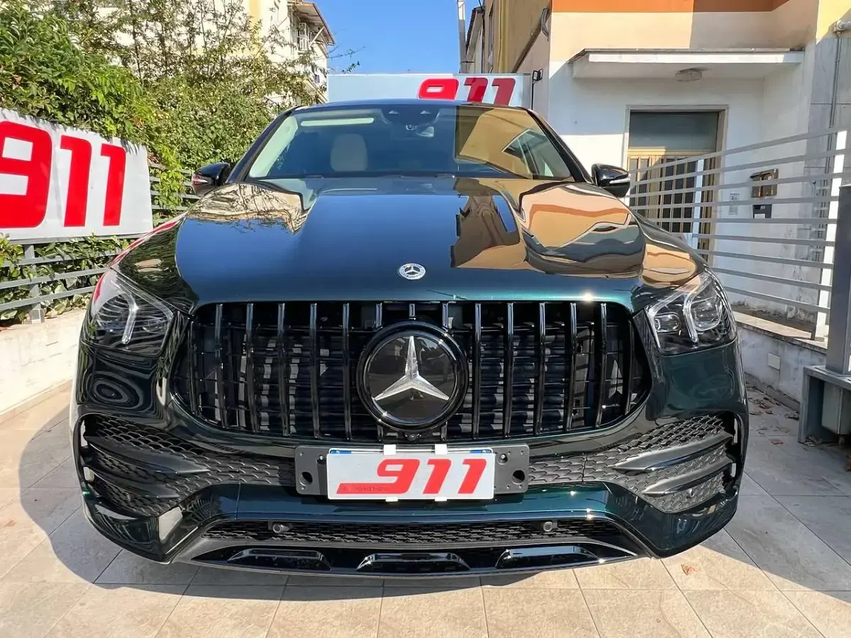 Usata Mercedes GLE350 Premium Plus 194 CV (142 kW) 2022 Verde smeraldo SUV