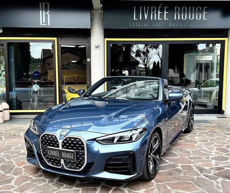 Usata BMW 420 M Sport 190 CV (139 kW) 2024 Blu Cabrio