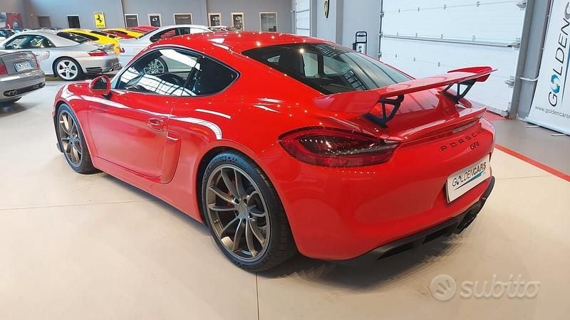 Usata Porsche Cayman GT4 2016 Rosso Coupé
