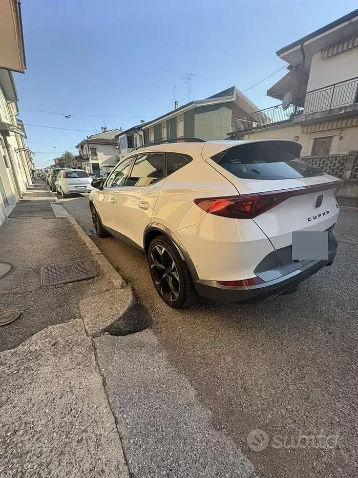 Usata Cupra Formentor 150 CV (110 kW) 2021 Bianco SUV
