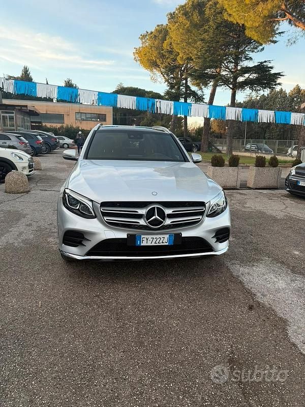 Usata Mercedes GLC220 Exclusive 170 CV (125 kW) 2017 Grigio SUV