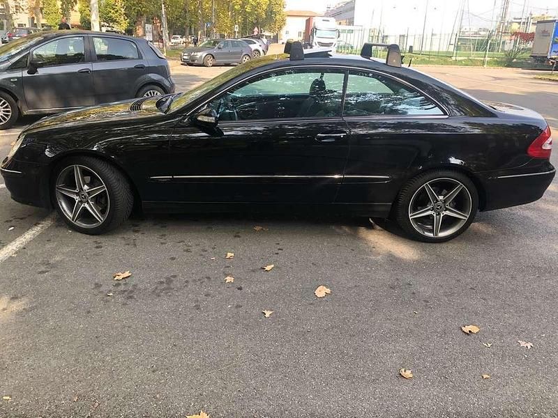 Usata Mercedes CLK200 Avantgarde 163 CV (119 kW) 2004 Nero Coupé