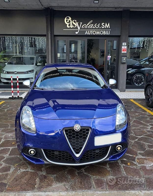 Usata Alfa Romeo Giulietta 120 CV (88 kW) 2020 Blu/azzurro Berlina