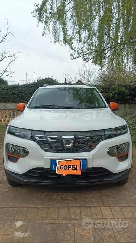 Usata Dacia Spring 18 kW (25 CV) 2022 Bianco Utilitaria