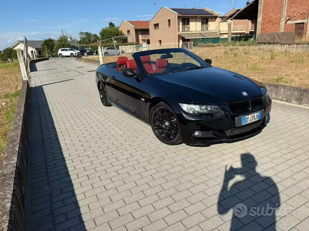 Usata BMW 320 Cabriolet M Sport 177 CV (130 kW) 2009 Nero Cabrio