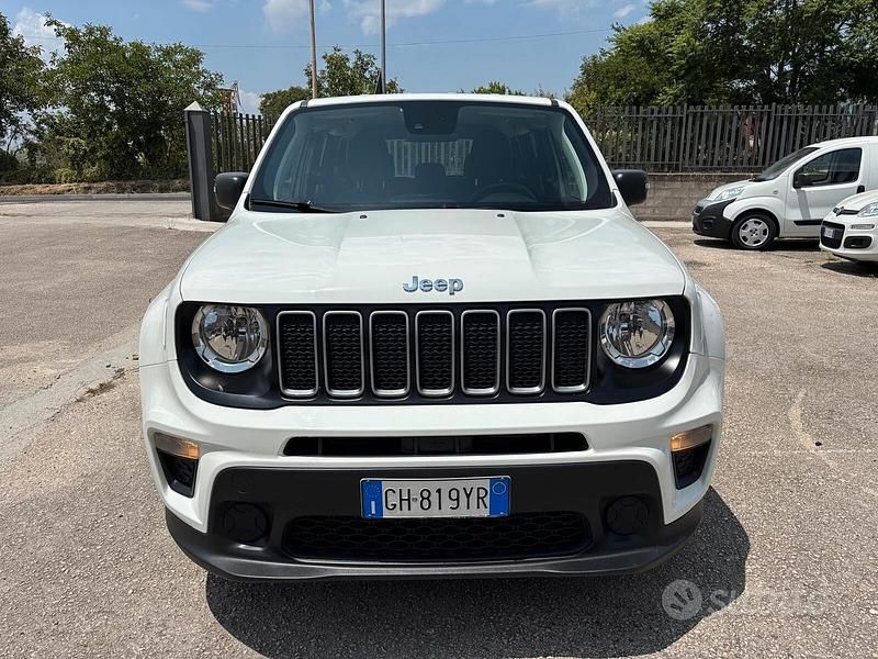 Usata Jeep Renegade 130 CV (95 kW) 2022 Bianco SUV