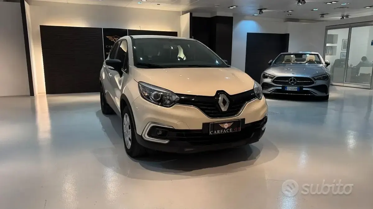 Usata Renault Captur 90 CV (66 kW) 2017 Bianco SUV