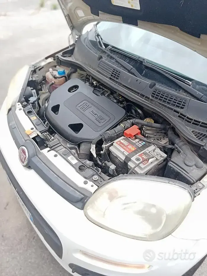 Usata Fiat Panda 85 CV (62 kW) 2013 Bianco Utilitaria