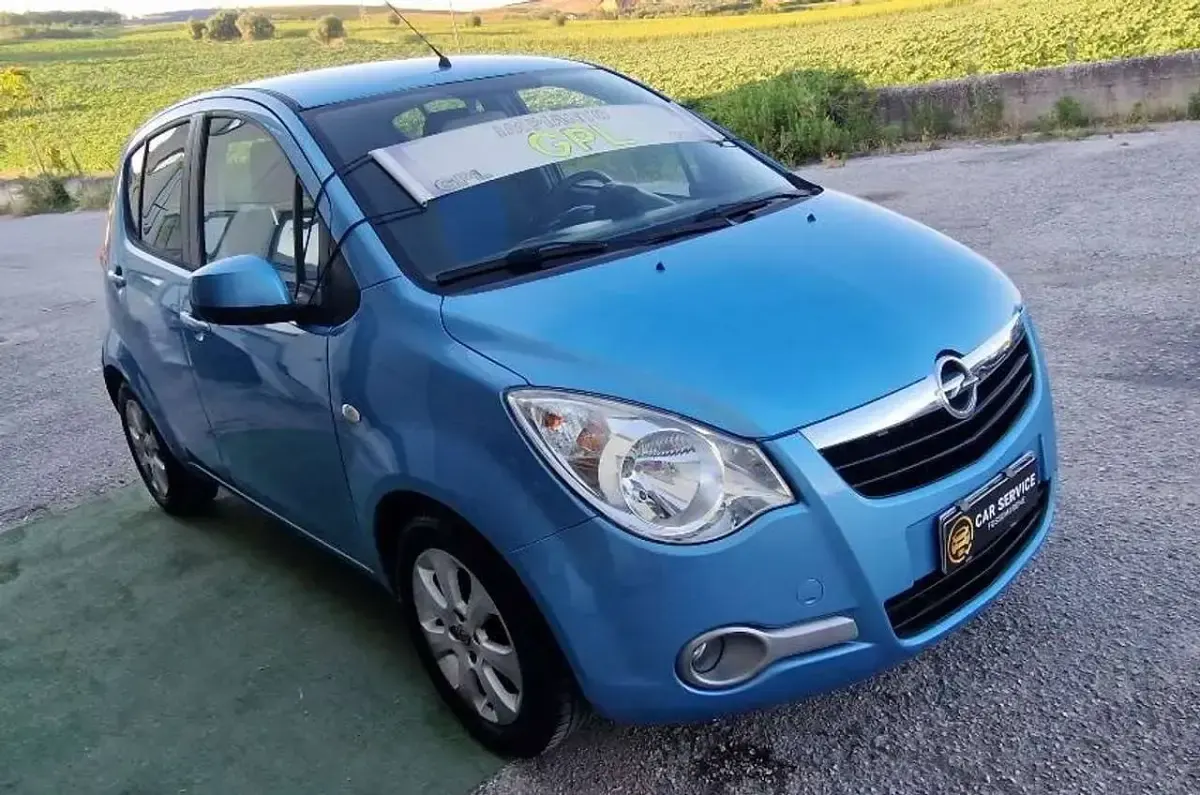 Usata Opel Agila Enjoy 86 CV (63 kW) 2010 Blu/azzurro Utilitaria