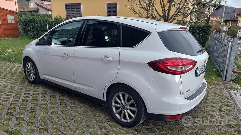 Usata Ford C-MAX Titanium S 95 CV (69 kW) 2017 Bianco Monovolume