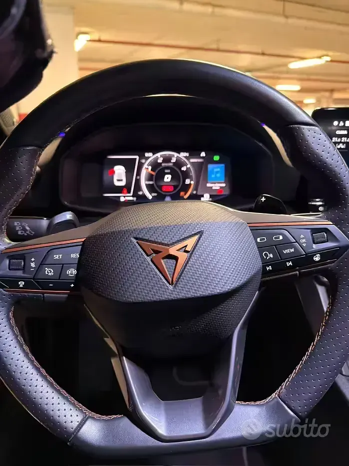 Usata Cupra Leon 150 CV (110 kW) 2024 Nero Berlina