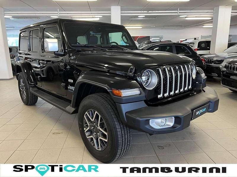 Nero Usata 2024 Jeep Wrangler Unlimited Sahara SUV | 63.000 € (Molto cara) - Immagine 1/4