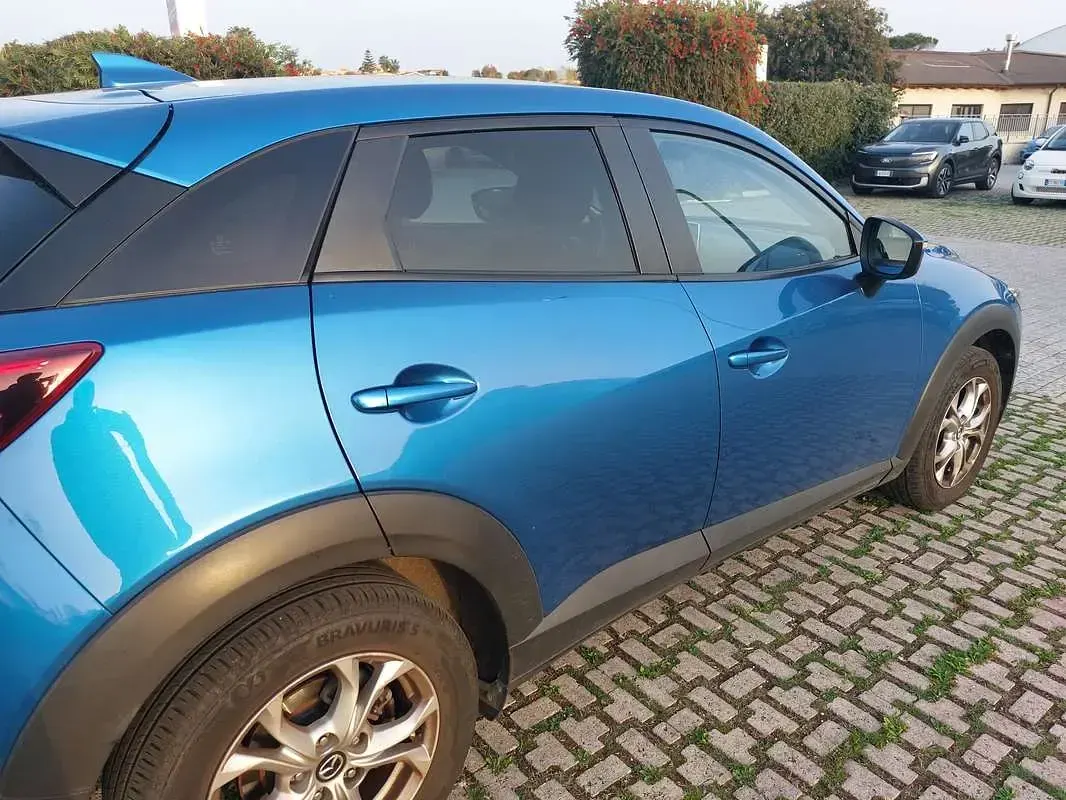 Usata Mazda CX-3 Exceed 105 CV (77 kW) 2016 Blu/azzurro SUV
