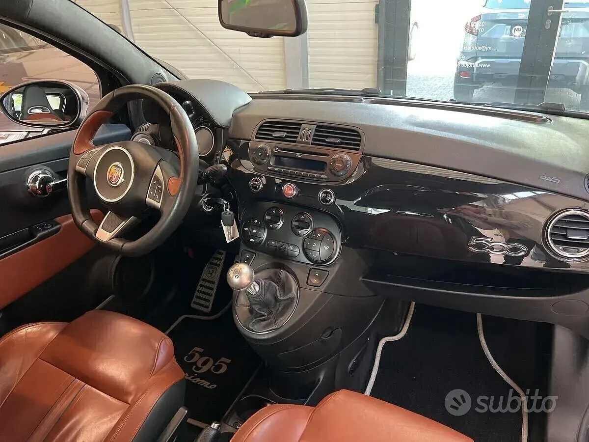 Usata Abarth 595 Turismo 160 CV (117 kW) 2014 Nero Berlina